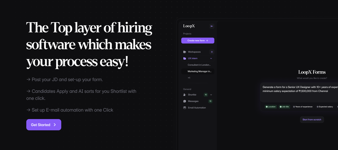 LoopX - AI Hiring Platform
